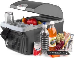 EL6214 Personal Thermoelectric Cooler/Warmer, 14 Liter Capacity, Portable Electric Car Cooler with 12/24V DC, 12V Small Fridge for Car, RV, and Camping Use, UL Listed