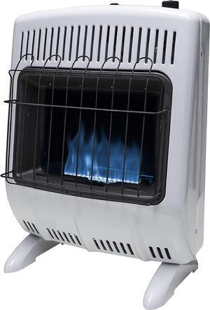 Mr. Heater Vent Free 20,000 British Thermal Unit Radiant Propane Heater with Thermostat and Automatic Low Oxygen Shut Off for Indoor Use, White