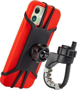 New 2024 Motorcycle & Bicycle Phone Mount - The Most Secure & Reliable Bike Phone Holder for iPhone, Samsung or Any Smartphone. Stress-Resistant and Highly Adjustable. +100 to Safeness & Comfort