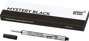 Montblanc Rollerball Capless System Refill (M) Mystery Black 113777 Pen Refills with a Medium Tip 1 x Black Pen Cartridge Montblanc Rollerball Capless System Refill (M) Mystery Black 113777 Pen Refills with a Medium Tip 1 x Black Pen Cartridge