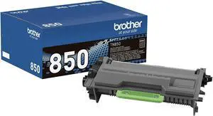 Brother Genuine High Yield Toner Cartridge, TN850, Replacement Black Toner, Page Yield Up To 8, 000 Pages, Amazon Dash Replenishment Cartridge
