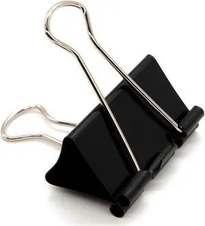 Coofficer Extra Large Binder Clips 2-Inch (24 Pack), Big Paper Clamps for Office Supplies, Black Coofficer Extra Large Binder Clips 2-Inch (24 Pack), Big Paper Clamps for Office Supplies, Black