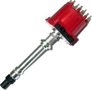 Small Block Big Block EFI TBI Distributor 1987-1997 5.0L 5.7L 7.4L Compatible With Cadillac Chevy C/K Pickup Truck Van Camaro 305 350 454 HEI652R Red Cap 110-3952 GM19