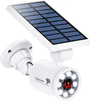Motion Sensor Outdoor Solar Lights Waterproof Aluminum alloy(Not plastic) Solar Spot Lights, Solar Motion Detector Lights for Outside Patio Porch Wall Driveway Garden, 100-Week FREE Refund/Replacement