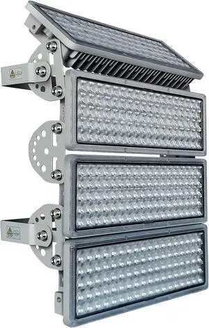 Kekeou 44000LM Stadium Lights Outdoor LED Flood Light 2700 Watt Equivalent Field Lighting 6500K IP67 Waterproof Adjustable Lighting Angle 400W LED Arena Light for Sports and Court