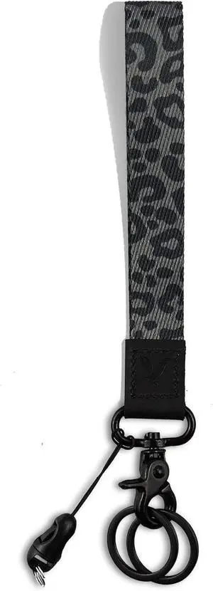 Yiflin Cute Wrist Lanyard for Keys, Keychain, Wallet, Id Holder, Cell Phone, Wristlet Lanyard Key Chain HolderBlack Leopard Yiflin Cute Wrist Lanyard for Keys, Keychain, Wallet, Id Holder, Cell Phone, Wristlet Lanyard Key Chain HolderBlack Leopard
