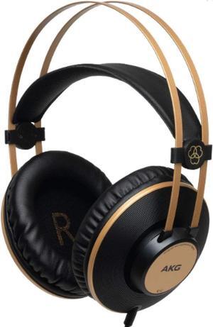 AKG Pro Audio K92 Over-Ear, Closed-Back, Studio Headphones, Matte Black and Gold