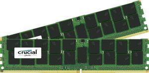 Crucial 32GB Kit (16GBx2) DDR4-2133 MT/S (PC4-2133) CL15 dual ranked x4based ECC Registered Server Memory CT2K16G4RFD4213