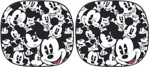 Plasticolor 003780R01 Disney Mickey Expressions Magic Spring Sunshade, 2 Piece