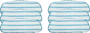 LTWHOME Wet Mop Pad Fit for Dirt Devil Steam Mop,Compare to Part AD51000 (Pack of 6)