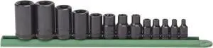 GEARWRENCH 13 Pc. 1/4", 3/8" & 1/2" Drive External Torx Socket Set - 80583