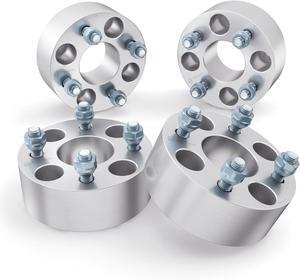 1.5 inch Golf Cart Wheel Spacers (4x4 Bolt Pattern, 62mm Bore, 1/2x20 Studs, Cone Seat Nuts) Compatible with EZ GO EZGO Club Car (Widens Track by 3 inches) 4x101.6 38mm 4pcs