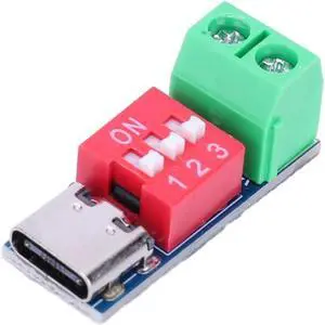 Charging Test Module High Speed Charger Power Delivery Boost Module Type-C 100W Voltage Connetor Power Supply Accessories