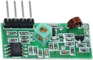 433 Mhz RF Transmitter Receiver Module 3.5-12V/DC5V Wireless RF Transmitter Receiver Remote Control Module(433Mhz Receiver)