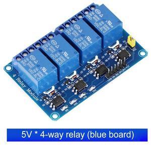 4 Channel 5V Relay Module Shield for Arduino 4 Channel Relay Board with Optocoupler Relay AVR 51 PIC Relay Module Shield