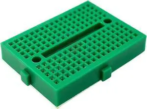 SYB-170 Mini Solderless Prototype Breadboard 170 Holes PCB Bread Board 35x47mm for Small DIY Kits(Green)