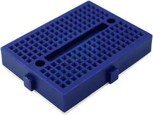 SYB-170 Mini Solderless Prototype Breadboard 170 Holes PCB Bread Board 35x47mm for Small DIY Kits(Blue)