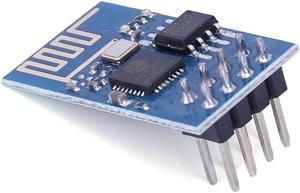 CH340 ESP-01 Adapter USB To ESP8266 WiFi Module Adapter Support Windows Systems 1000uF Solid-state Capacitor(ESP-01 Blue)
