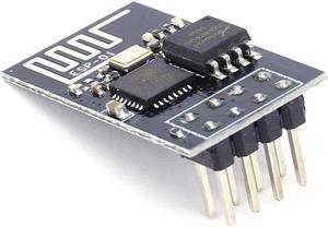 CH340 ESP-01 Adapter USB To ESP8266 WiFi Module Adapter Support Windows Systems 1000uF Solid-state Capacitor(ESP-01 Black)