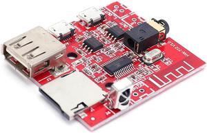 Bluetooth-Compatible 4.1 Car MP3 WAV Decoding Board Support USB/TF/U-Disk MP3 Decoding Board Module WAV+APE+FLAC+MP3 3W