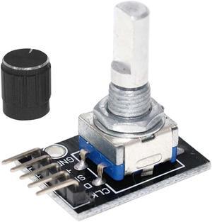 HW-040 360 Degrees Rotary Encoder Switch Module 5V Rotary Encoder Module with Knob Cap Brick Sensor Development Board