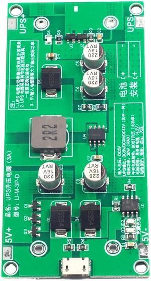 18650 Lithium Battery Charger Module 12V DC Boost Converter Board 15W 27W 36W 3A Fast Charge Micro UPS Power Supply