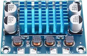 HD Power Audio Amplifier Board Dual Channel Class D Digital Audio Amplifier Module DC8-26V for DIY Home Theater Audio System