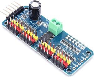 PCA9685 PWM Servo Motor Driver Board Controller IIC Interface 16 Channel 12-Bit PWM Servo Motor Driver Board for Robot