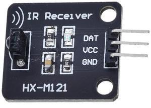 IR Transmitter and Receiver Sensor Kit Digital 38khz IR Transceiver Module 5V for Arduino Electronic Building Block(1pcs Receive Module)