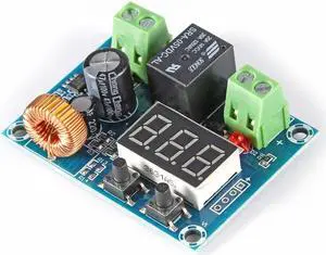 DC 6-60V Battery Low Voltage Disconnect Protection Accessories Undervoltage Protection Module 0.1 Accuracy for Lithium Battery