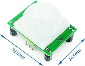 1pcs HC-SR501 Adjust IR Pyroelectric Infrared PIR Motion Sensor Module(Green)