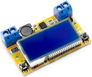 Dual Display DC-DC 5-23V To 0-16.5V 3A Max Step Down Power Supply Buck Converter Adjustable LCD Step-down Voltage Regulator