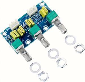 XH-M802 Passive Tone Board Amplifier Preamp Power Module Low High Sound Adjustment Electonic Diy Electronic PCB Board