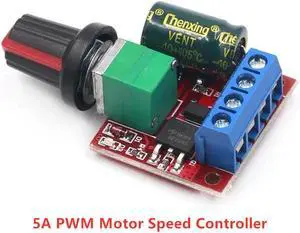 DC 1.8V-35V 5A 90W PWM Motor Speed Controller Low Voltage Motor Speed Controller PWM Adjustable Drive Module