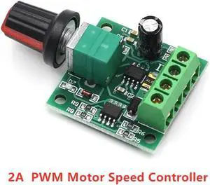DC 1.8V-35V 2A 30W PWM Motor Speed Controller Low Voltage Motor Speed Controller PWM Adjustable Drive Module