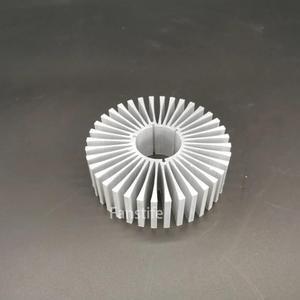 100mm LED Track Light Housing Radiator 10-15w Aluminum Led Heatsink