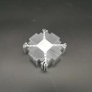 100W LED Photographic Equipment Radiator 92mm Aluminum Heatsink