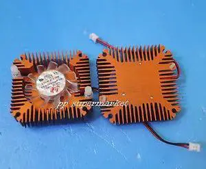 5pcs Aluminum Heatsink with fan for 5W/10W High Power LED Cooling Cooler DC12V