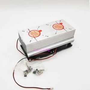 50W 100W High Power Led Aluminum Heatsink Dissipation Radiator with 12V Cooling Fan