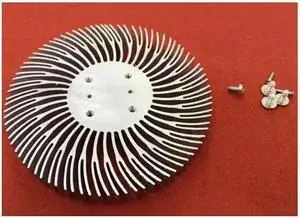 5pcs 10w led heat sink for 10w round and square cob led emitter,10w led chip Diy with screw
