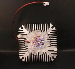 5W 10W High Power Led Heatsink With Fan Aluminium Cooling For 5W/10W Led 12V
