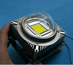 97x20mm Square LED Heatsink Radiator Aluminum 50W Heat Sink Radiator for 50W High led chip cooling work(50w full kit 220v)
