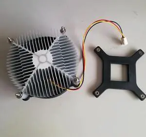 Aluminium Heat Sink Cooling Fan 50W 100W High Power Led Light 95*95*55mm