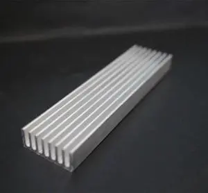Aluminium Radiating Fin Cooling Heatsink 100*25*10MM for LED Power Transistor Electrical Radiator Chip