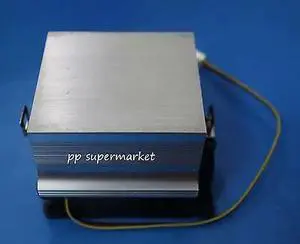 Aluminum plate with 12V fan for high power led diy Aluminium Heat Sink Cooling Fan for 50w 100w 150w 200w led