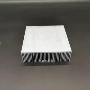 High-density Gear 130*130*38mm LED Lamps Electromechanical Equipment Power Amplifier Signal Transmitter LED Heat Sink Radiator