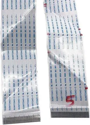 1PC DX5 Print Head Cable FFC flat data cable fits Forepson-7450 7400 9400 9880 9800C 7880 7800C 9880C 9450 7800 9800 Printer Parts(34.9cm)