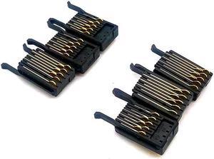 6Pcs Ink cartridge board contact fits Forepson-1430  EP-4004 1400 R260 R390 RX580 RX590 R270 1410 R265 R360 1500 R380 1390 R330