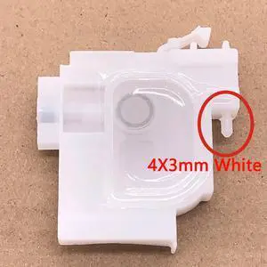 4pcs Ink Damper Filter Fits Forepson-L Series L386 L565 L401 L351 L201 L200 L550 L475 L303 L566 L222 L551 L362 L100 L480 L350(4X3mm-white-6PCS)