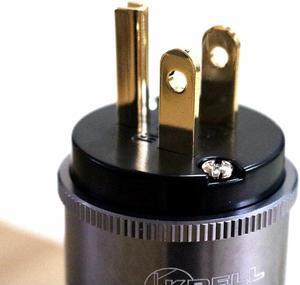 Gold Plated US Power Plug Connector Power Cord Plug+IEC Female Connector  for CD player(only male)